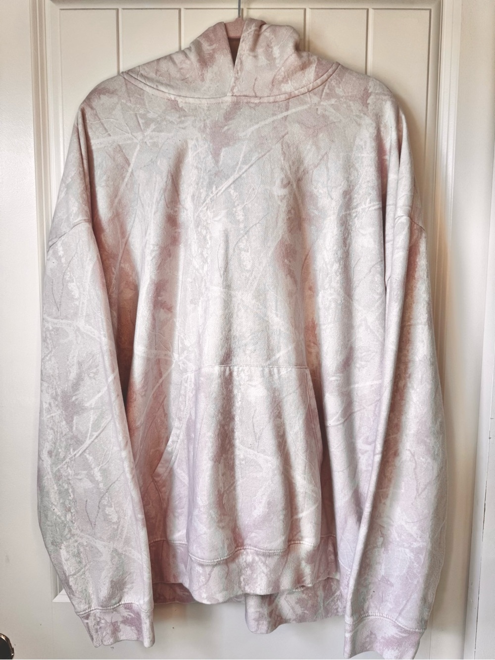 Aeropostale Cloud Soft Pale Pink Camo Hoodie
